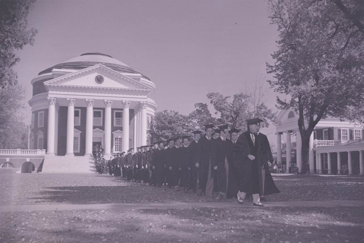 Final Exercises on the Lawn, 1940s or 1950s