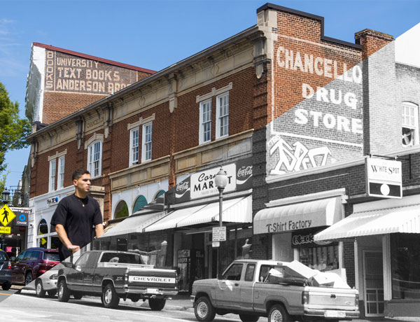 See how familiar spots around UVA have changed over the years