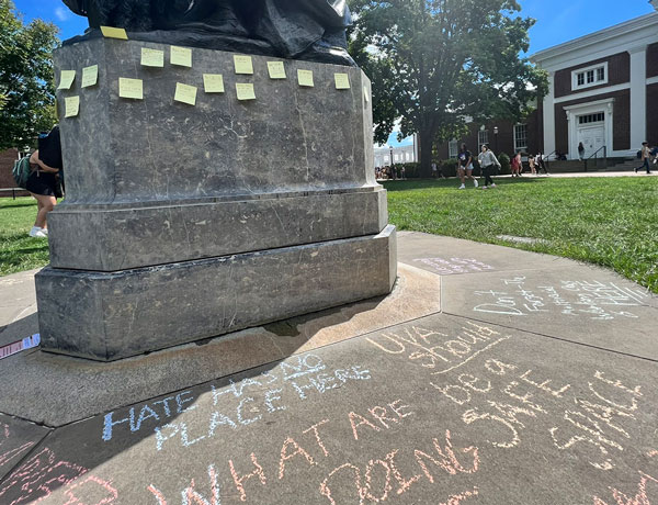 Lawn Hate Crime: Noose On Homer Statue Summons FBI