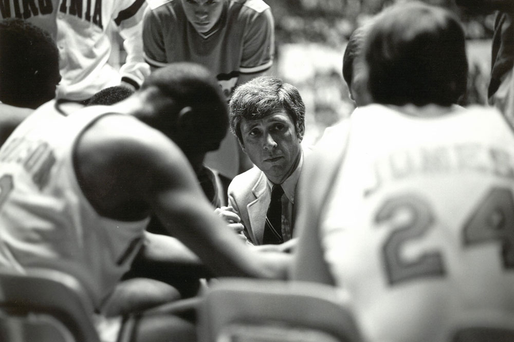 Terry Holland coaching