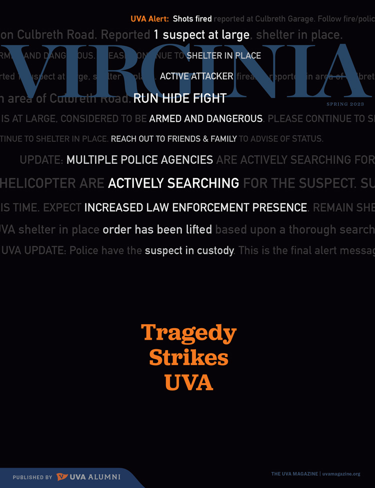 Virginia Magazine Spring 2023 cover