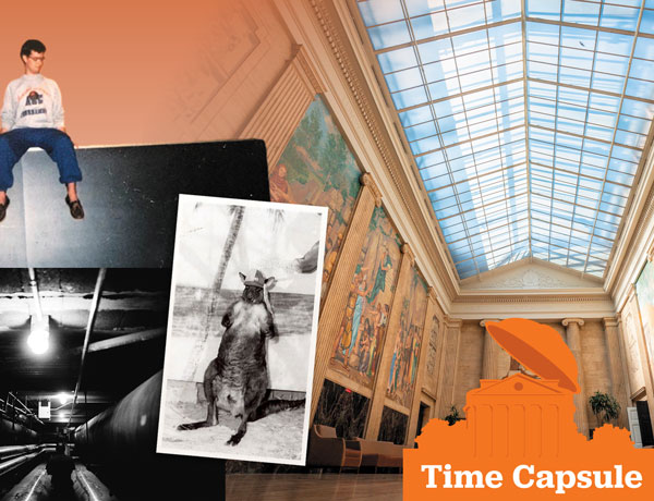 What is the most spectacularly foolish thing you did on Grounds?