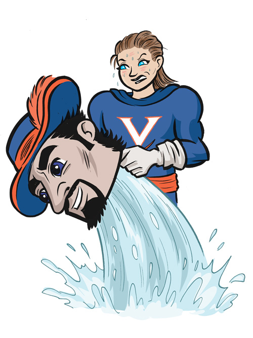 Cavman sweat illustration