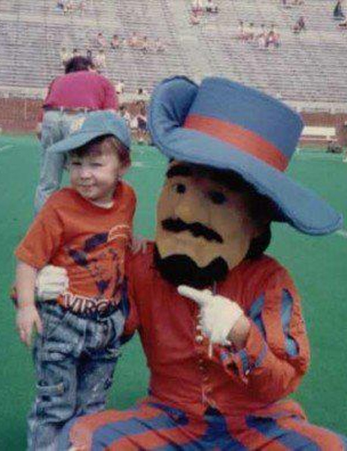 Future Cavman Jeremy Rowe as child