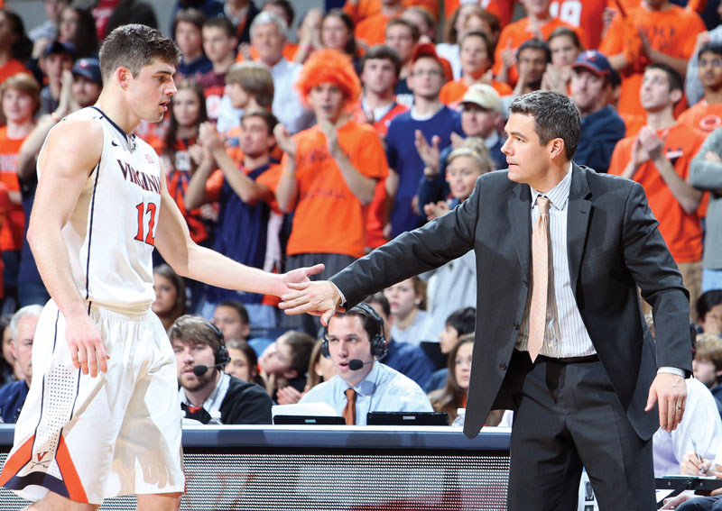 Joe Harris and Tony Bennett 