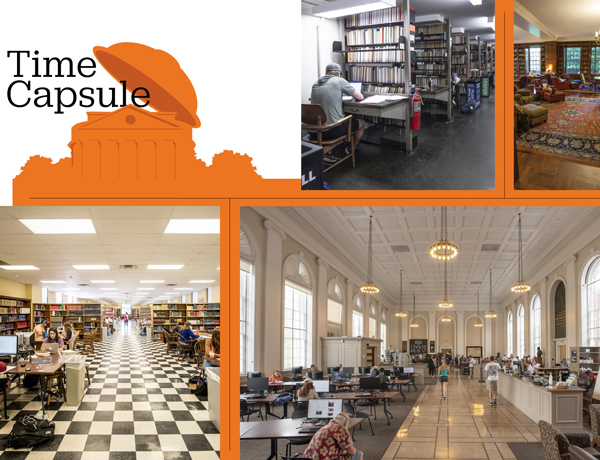 What is your most enduring memory of Alderman Library?