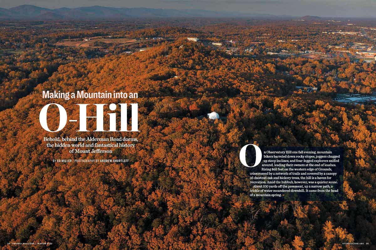 Making a Mountain into an O-Hill spread