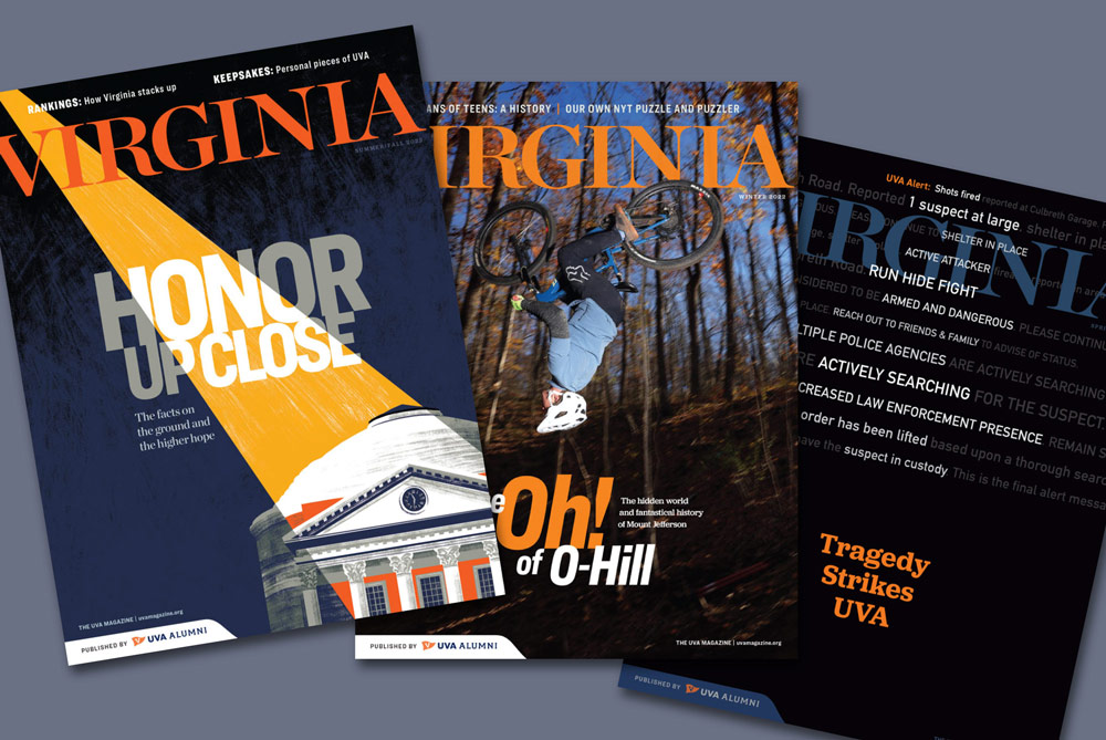 Virginia Magazine covers