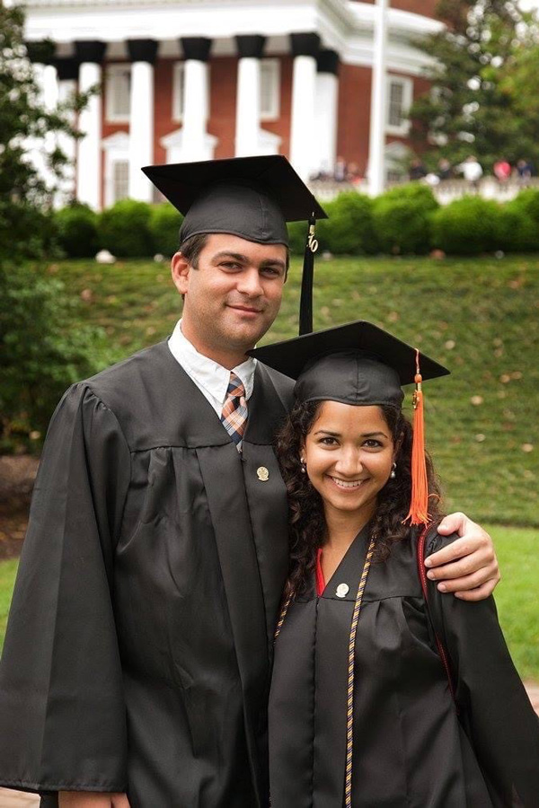 Hiba Hashmi Mooney and Matthew Mooney 