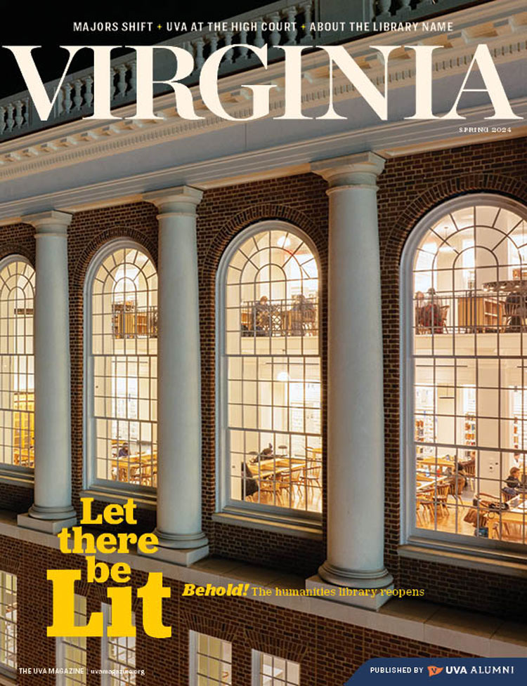 Virginia Magazine Spring 2024 cover