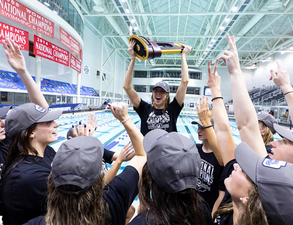 Four in a row: Women’s swim wins NCAAs, again 