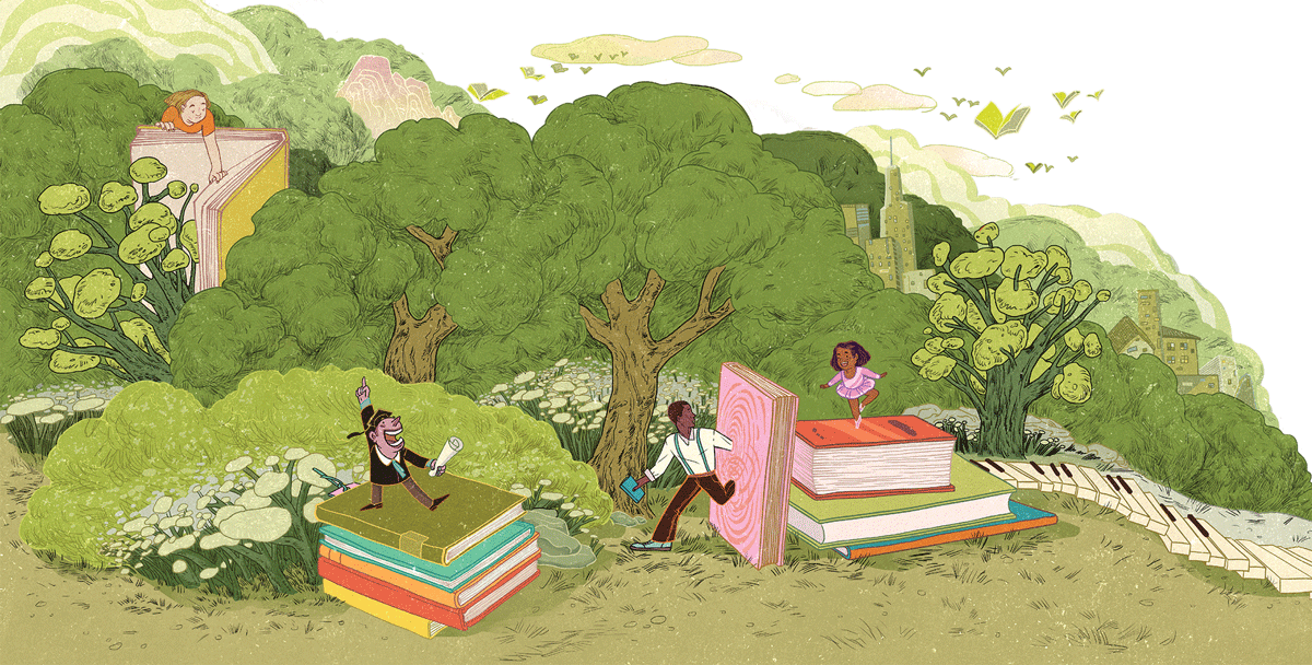 Children's books illustrations