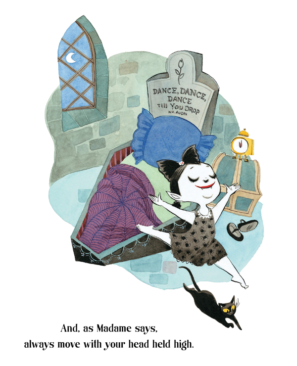 Illustration from Vampirina Ballerina