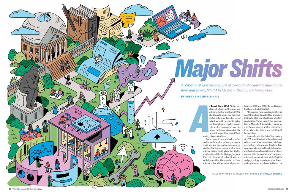 Major Shifts Virginia Magazine