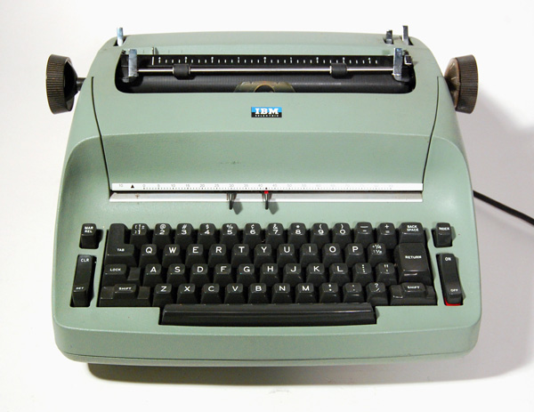 Electric typewriter