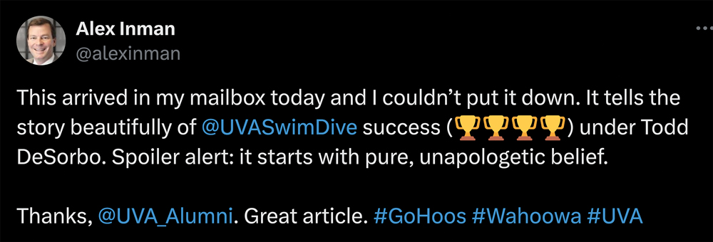 Alex Inman tweet