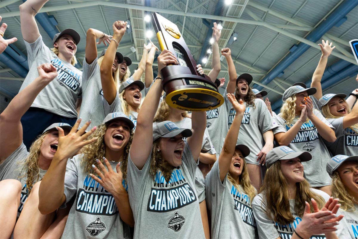 UVA women's swimming national champions