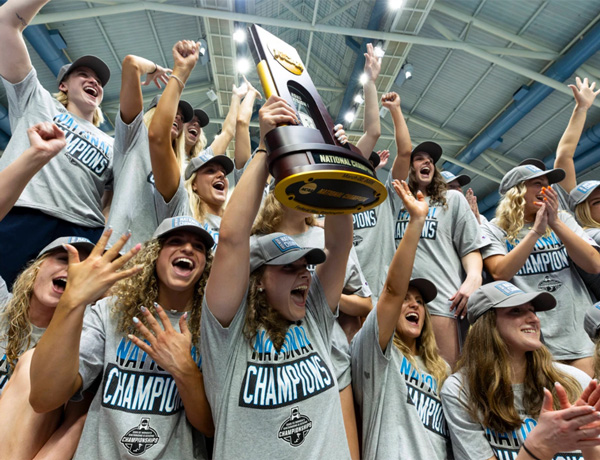 Virginia women win fifth straight swimming title