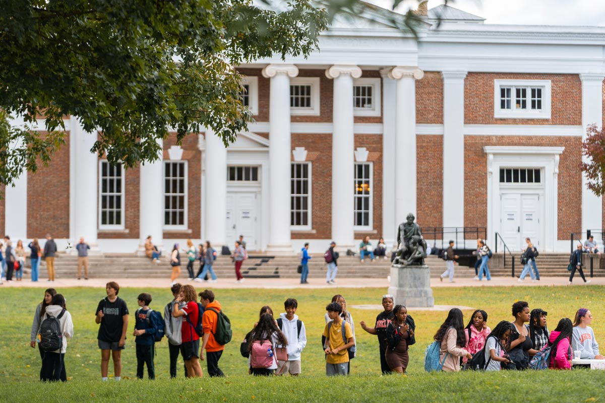 Students at UVA