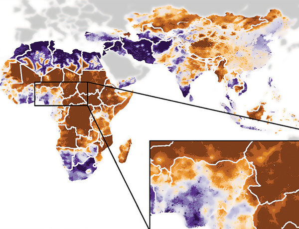 Mapping where housing materials add to risk of infectious disease