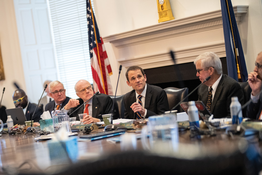 Jim Ryan addresses Board of Visitors