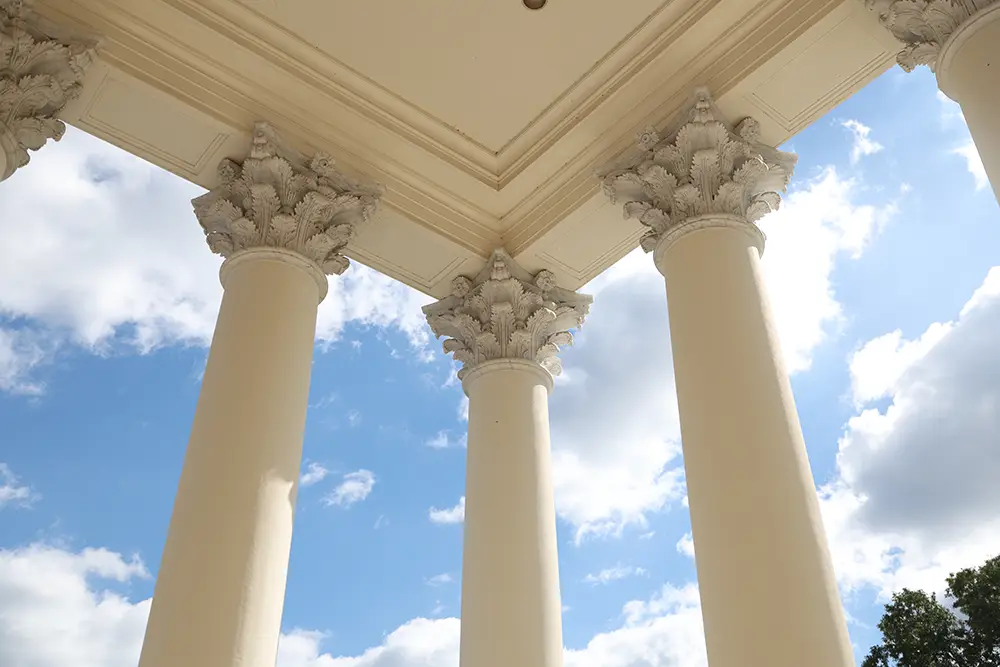 UVA building columns