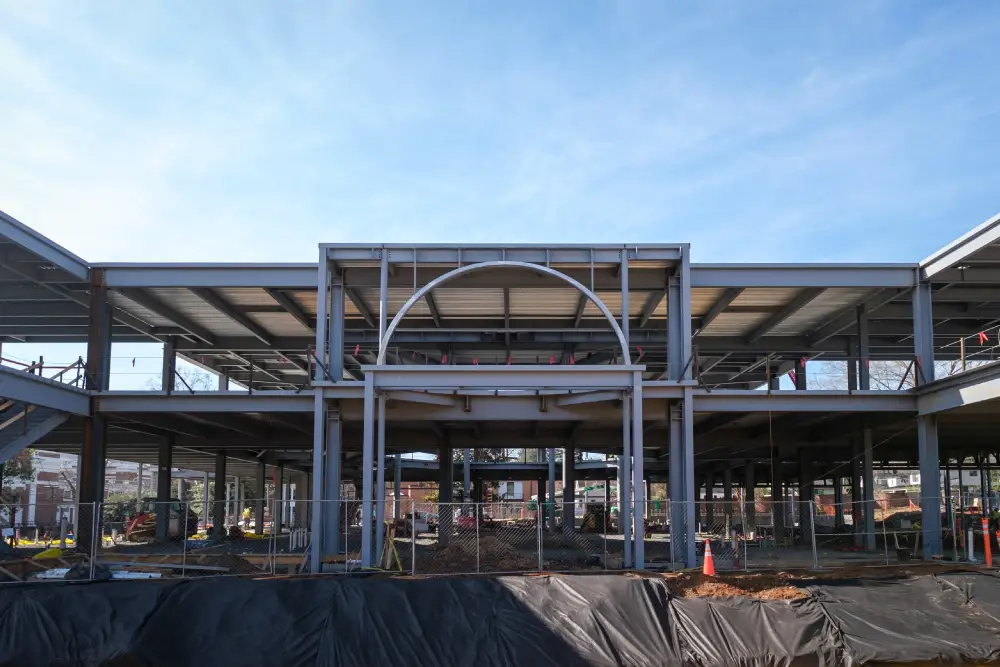 Aggarwal Hall construction