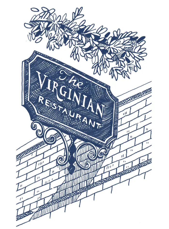 Illustration of The Virginian restaurant