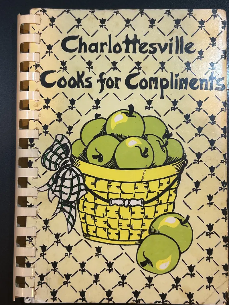 Cover of Charlottesville Cooks for Compliments cookbook