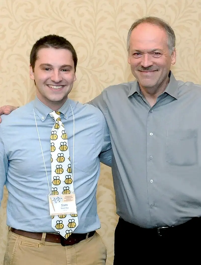 Sam Ezersky and Will Shortz