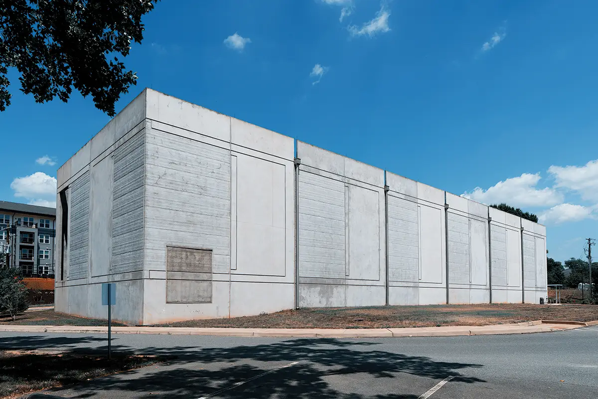 Exterior of Ivy Stacks at in the 2400 block of Old Ivy Road