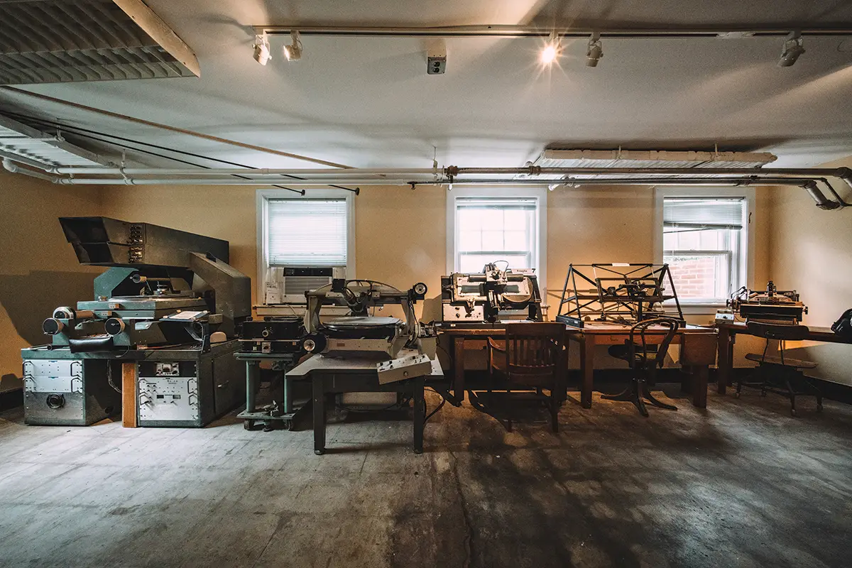 Basement of McCormick Observatory