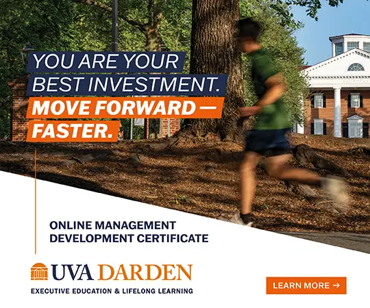 UVA Darden: Turn leadership potential into performance