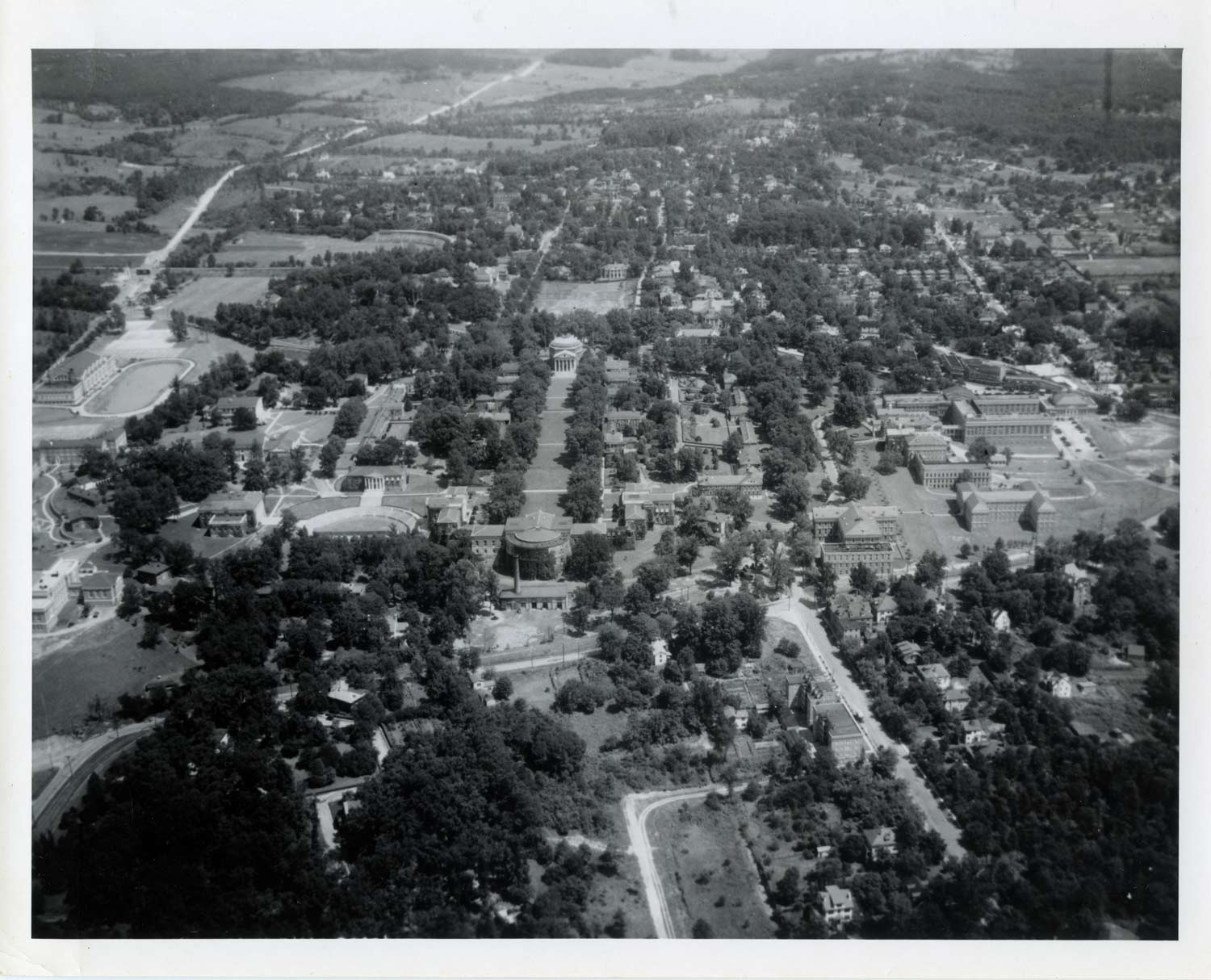 Aerial View of Grounds, 1934
