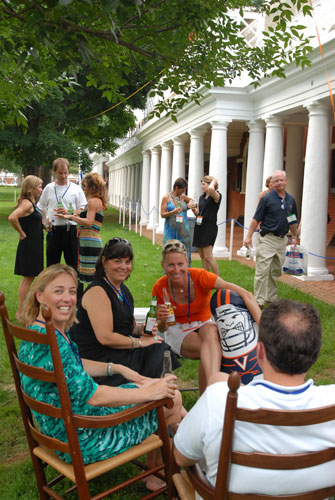 Remembering younger years on the Lawn