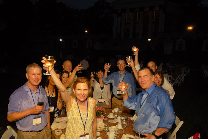 A little rain didn't stop us from having fun at Reunions 2010