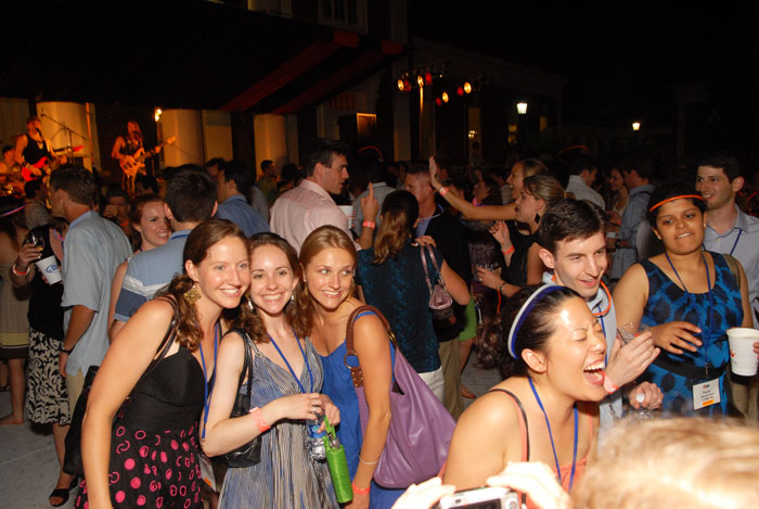 Band party at Reunions 2010