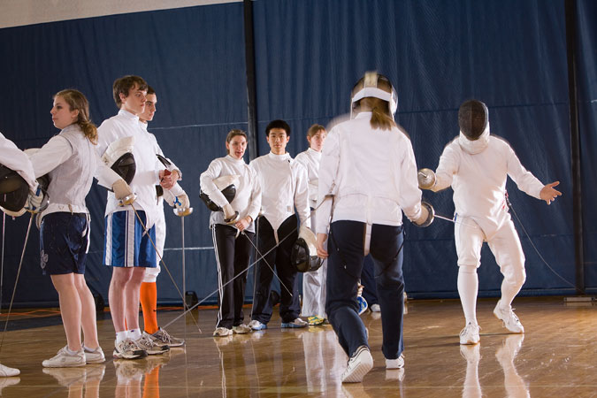 Fencing Class