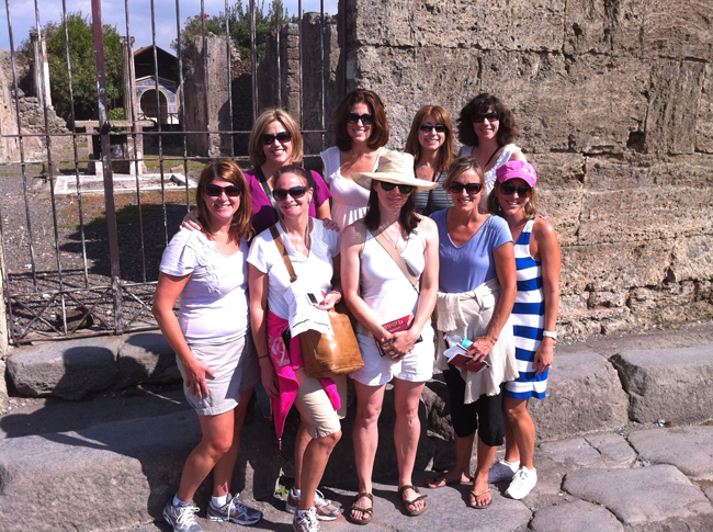 Class of 1992 in Pompeii, Italy