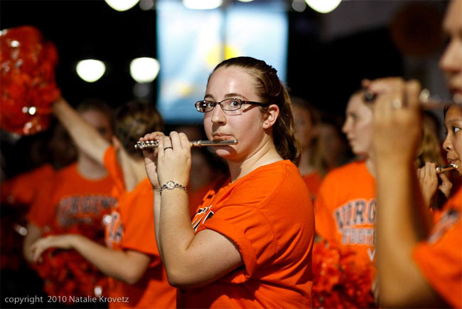 UVA Pep Rally, Downtown Charlottesville