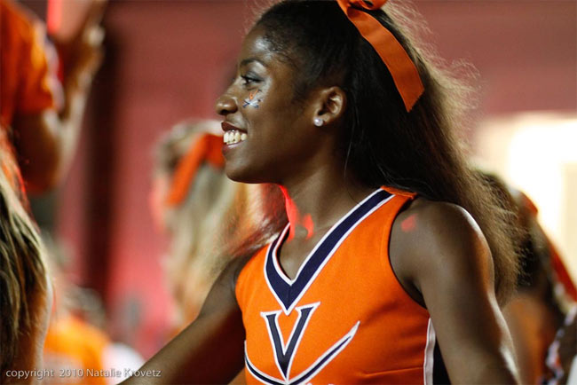 UVA Pep Rally, Downtown Charlottesville